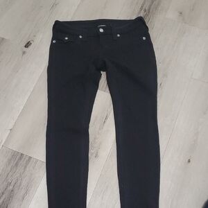 True Religion Black Denim Jeans.